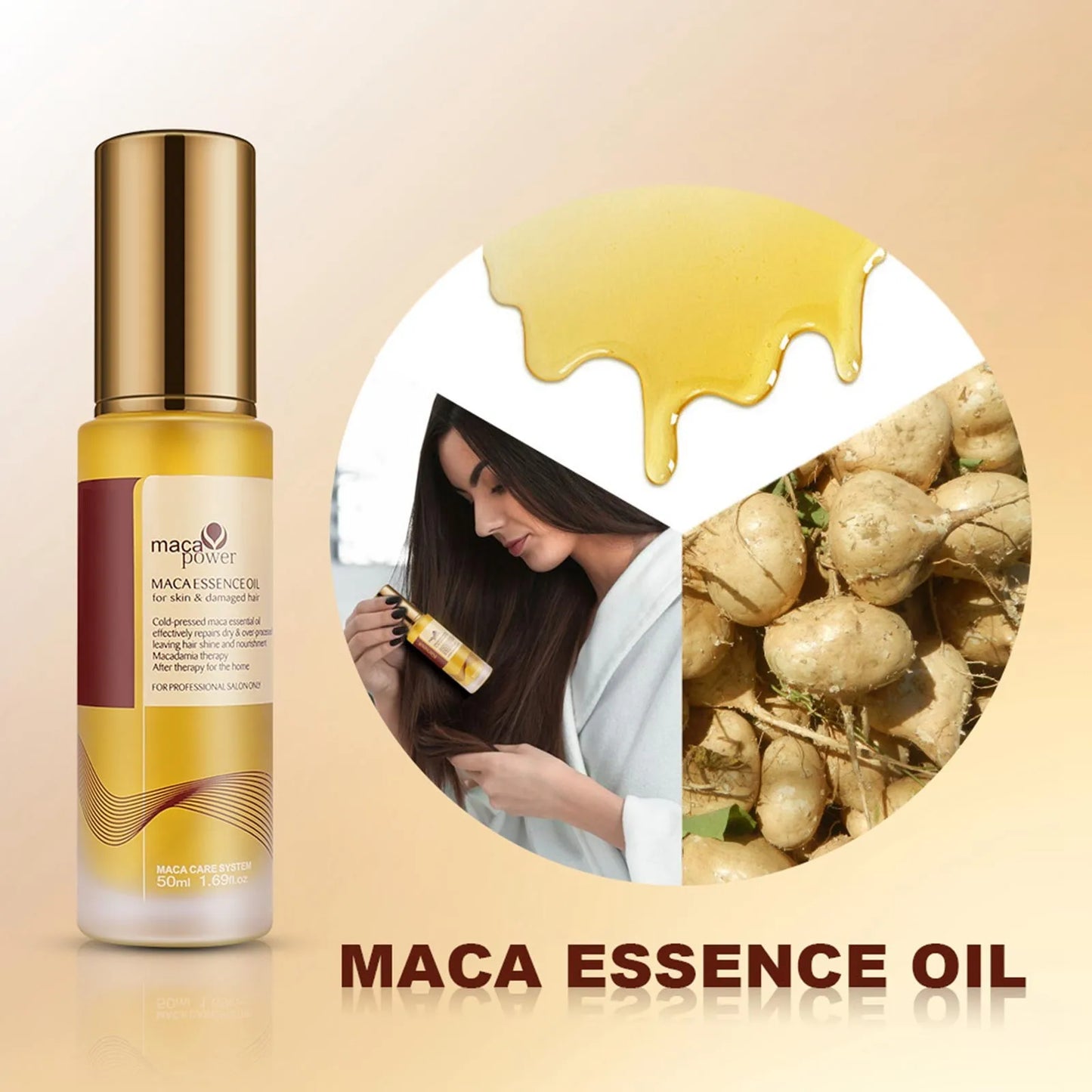 Multi Functional Hair Oil For Preventing Hair Loss Fixing Hair Softening Hair Oil Improving Hair Care Anxiety 50ml